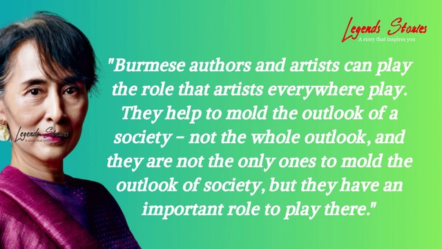 Aung San Suu Kyi: From House Arrest to Nobel Laureate