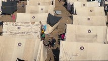كاميرا الجزيرة ترصد أوضاع أول مخيم تقيمه الأونروا في غزة