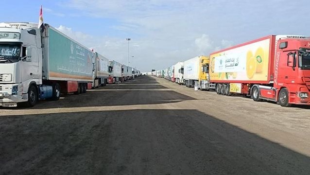 Son Dakika! Refah Sınır Kapısı açıldı! Yardım tırları Gazze'ye gidiyor