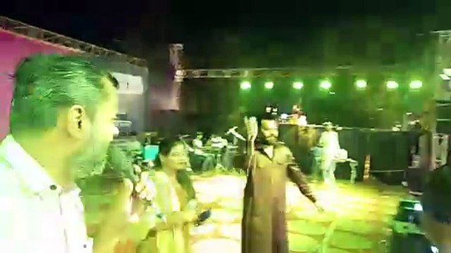 पत्रिका डांडिया महोत्सव में कंतारा देव नृत्य प्रस्तुति जबलपुर