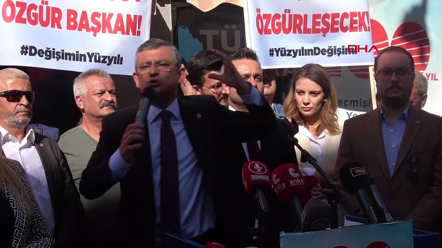 CHP Genel Başkan Adayı Özgür Özel: Bu parti ve örgüt, 6 Kasım günü ayağa kalkacak