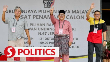 Video herunterladen: Jepak by-election: Three-way fight for Sarawak state seat