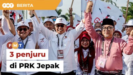 Pertembungan 3 penjuru PRK Jepak
