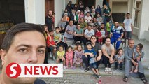 Palestinian-Irish man shelters 90 people in Gaza home