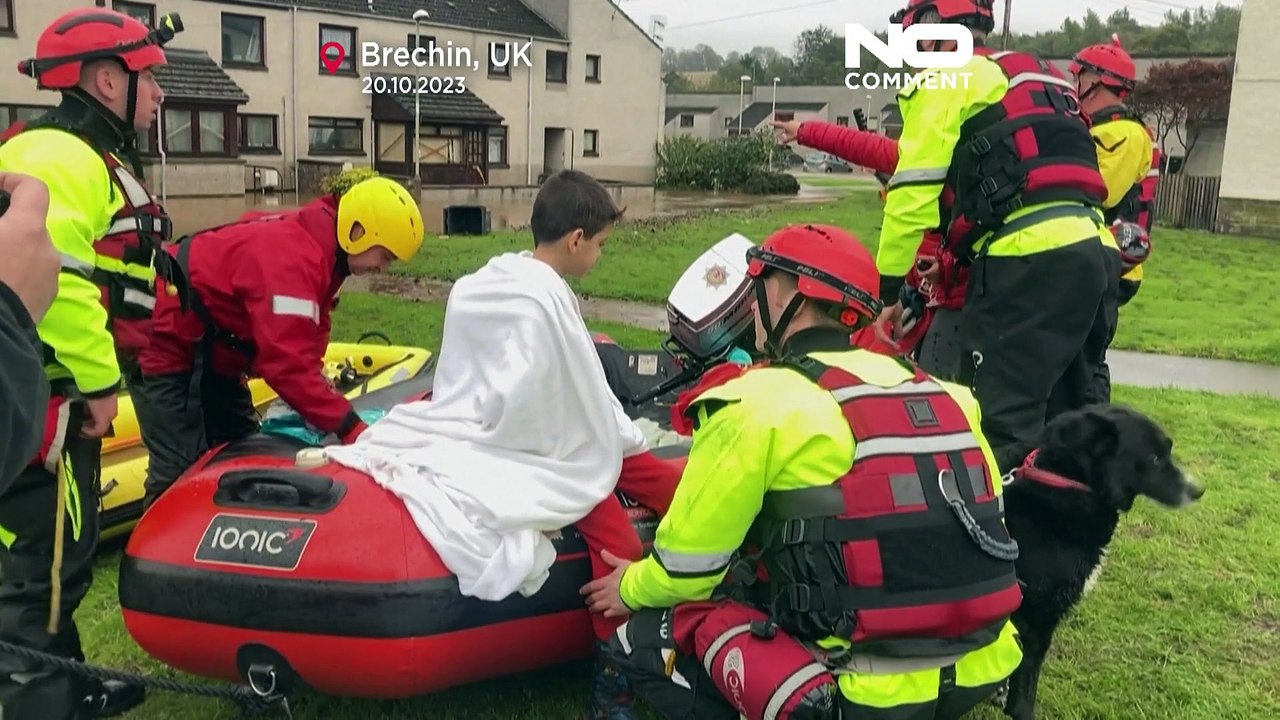 Sturm, Unwetter und sintflutartiger Regen in weiten Teilen Europas