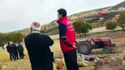 Adıyaman'da traktör kazası: 1 ölü, 1 ağır yaralı