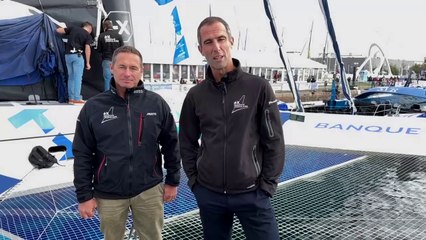 VoileBanquePop 2023 / ARRIVÉE AU HAVRE - MAXI BANQUE POPULAIRE XI