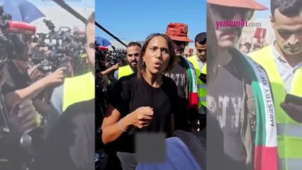 Filistin destekçisi Mısırlı kadından Batı medyasına tepki: "Sesimiz nerede?"