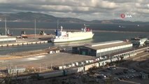 Çelebi Bandırma Limanı'nda Çalışmalar Hız Kesmeden Devam Ediyor