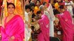 Kajol Devgn Badly Falls Down at Bombay Durga Puja Pandal, Video Viral | Navratri 2023 | FilmiBeat