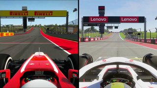 Austin F1 2013 sur PS3 vs F1 23 sur PS5 en Haas vs Marussia