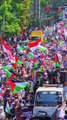 Umat Muslim Jawa Barat Gelar Aksi Bela Palestina di Kota Bandung