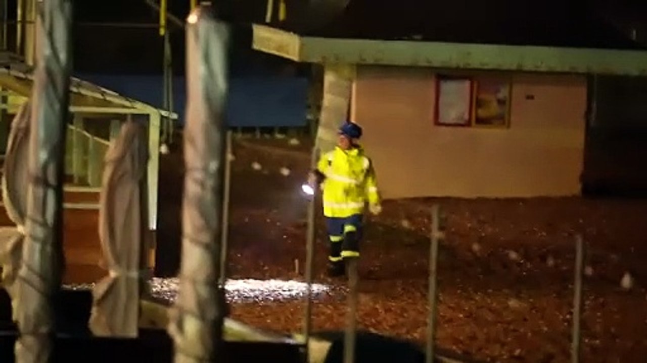 Watch as emergency incident unfolds off the coast at East Sussex