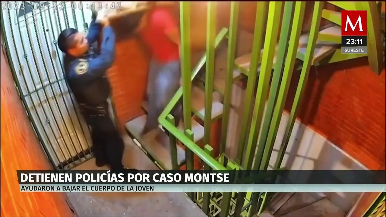 Detienen a René "N", uno de los dos policías implicados en feminicidio de Montserrat Juárez