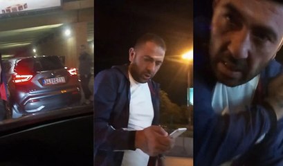 Maltepe'de önünü kestiği taksinin camlarını yumrukladı