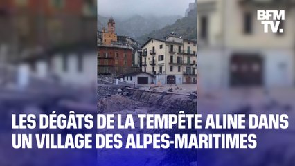Tempête Aline: "Trois ans après, on a l'impression de repartir à zéro", la désolation des habitants de Saint-Martin-Vésubie