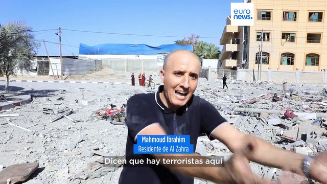 Destrucción y desolación en Al Zahra, Gaza, tras los bombardeos israelíes