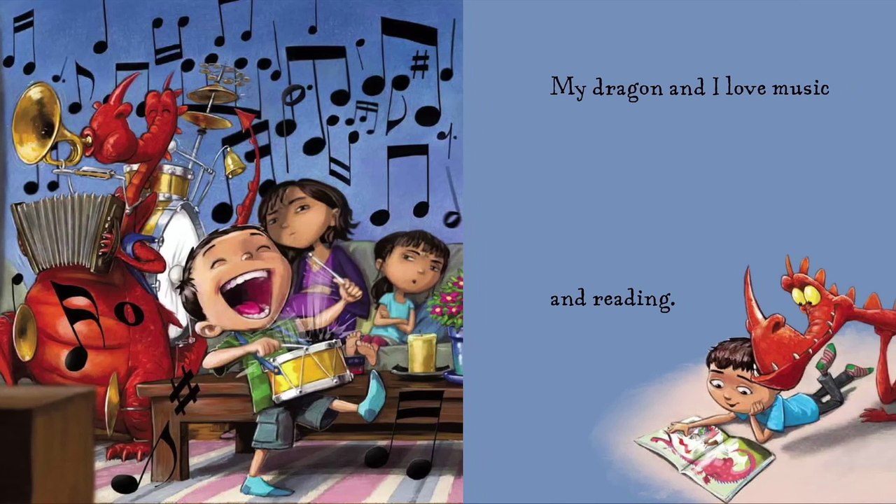 Kids Book Read Aloud I LOVE MY DRAGON