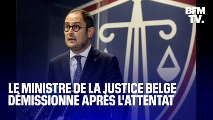Le ministre de la Justice belge, Vincent Van Quickenborne, démissionne après l'attentat à Bruxelles qui a fait deux morts
