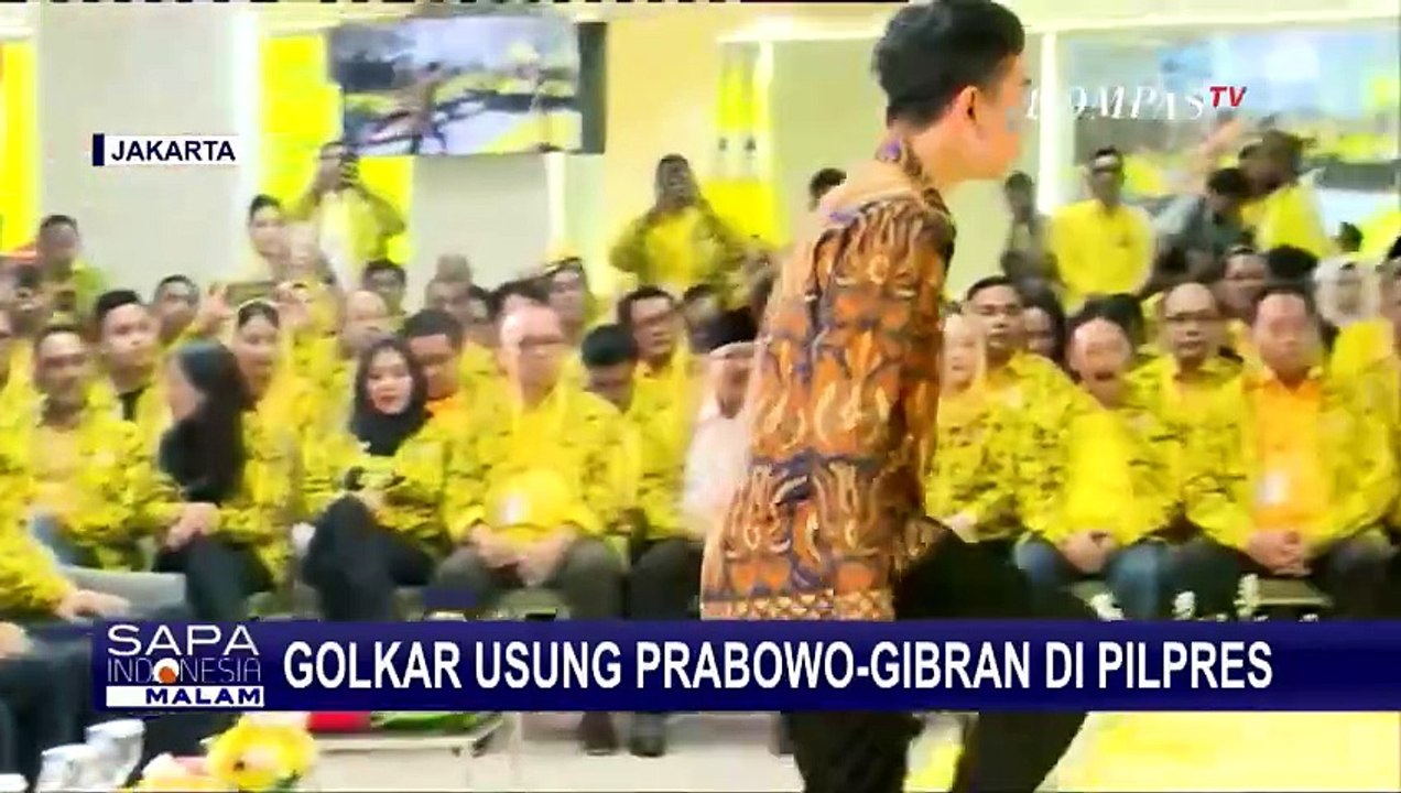 Golkar Usung Gibran Cawapres Prabowo, Koalisi Indonesia Maju Sepakat?