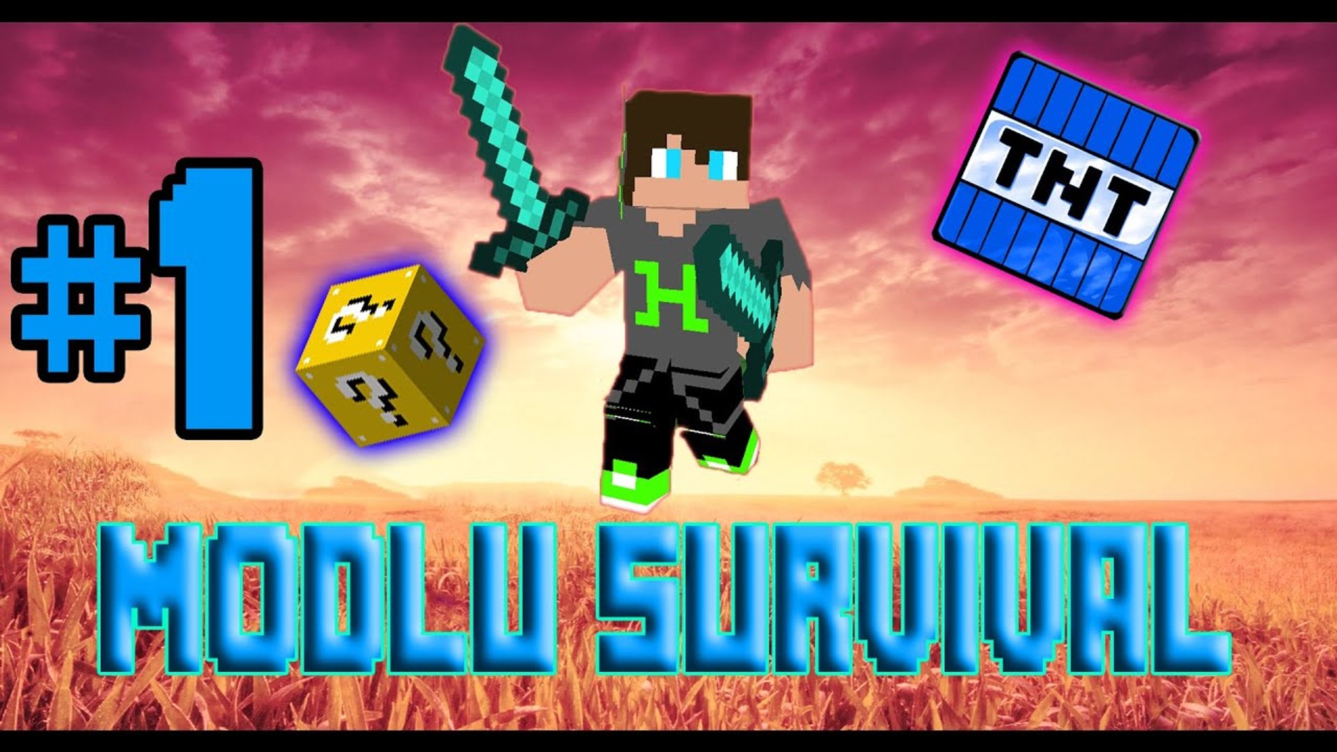 Minecraft Modlu Survival - Bölüm 1 - Başlangıç