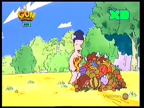 Gon the stone age boy in Hindi new episode Gon the stone age Boy