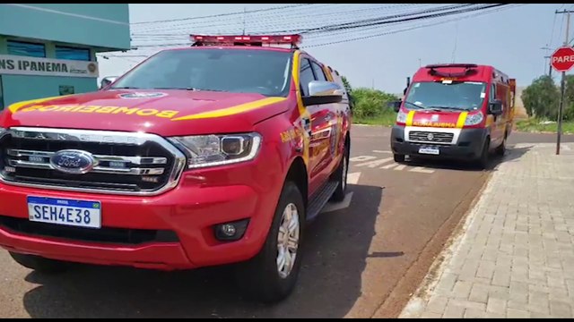 Em bicicleta sem freio, mãe sofre queda com o filho de um ano e ambos tem lesões graves