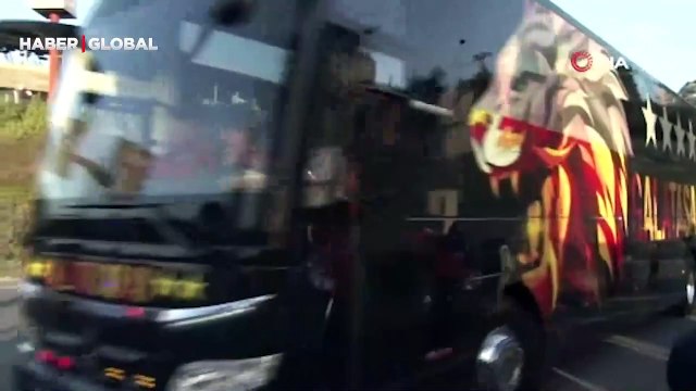 Beşiktaş ile evinde karşılaşacak olan Galatasaray, RAMS Park’a böyle geldi