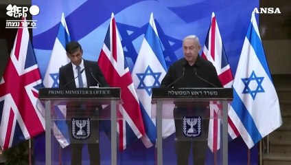 Israele, Netanyahu: "E' l'ora piu' buia, dobbiamo restare uniti"