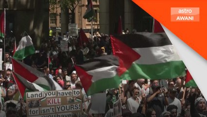 Ribuan sertai perarakan pro-Palestin di Sydney