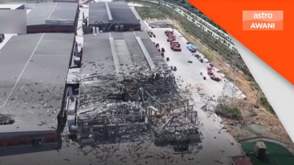 Enam terbunuh, kilang terbakar di selatan China