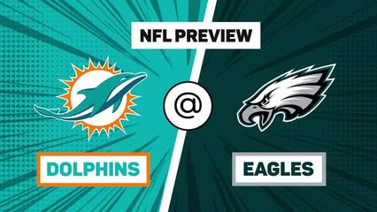 Dolphins @ Eagles - Tua and Jalen reunite
