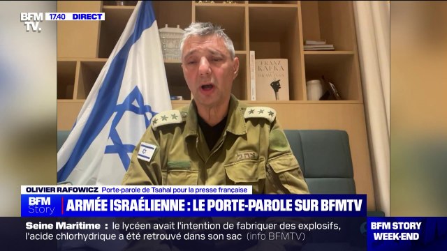 Israël-Hamas: Il y a encore 210 otages aux mains du Hamas , déclare Olivier Rafowicz, porte-parole de Tsahal