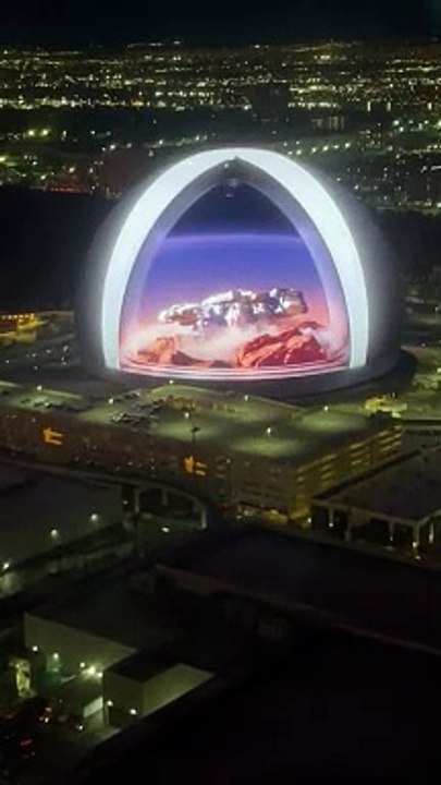 Nouvelle campagne marketing XBox sur le Las Vegas Sphère le 19.10.23