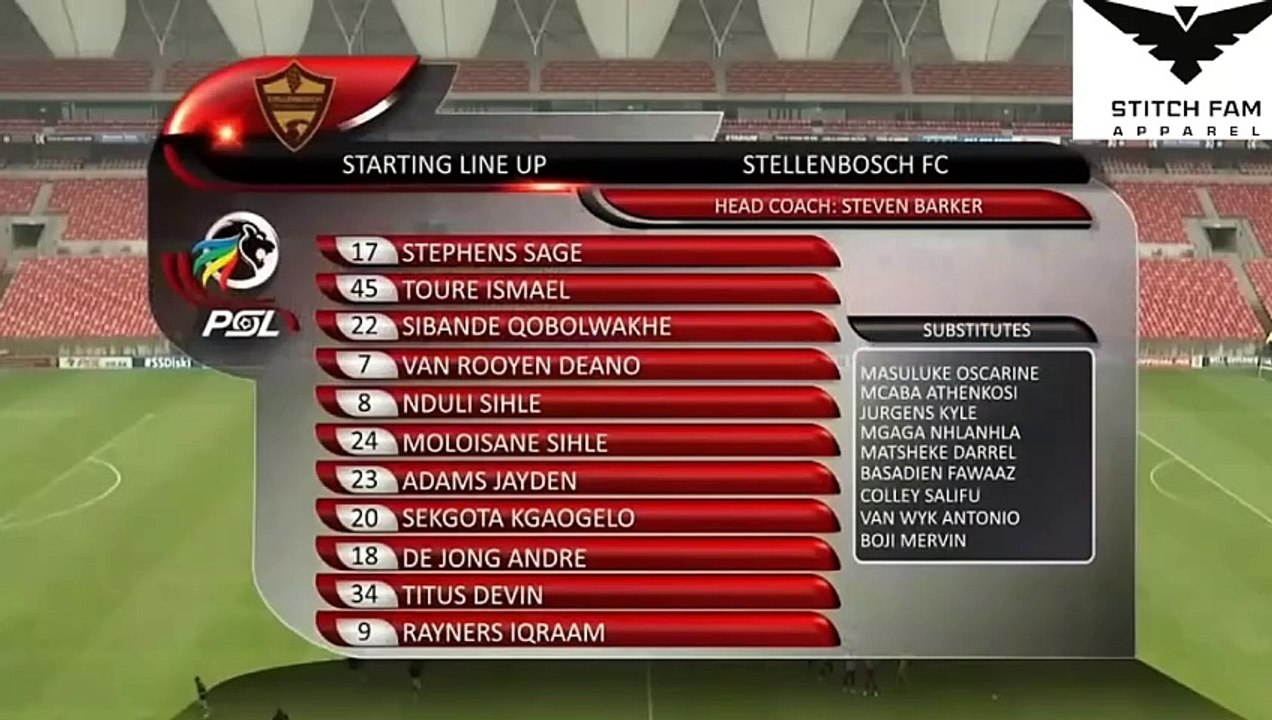 Chippa United vs Stellenbosch Highlights Oct 21, 2023 South Africa Carling Knockout Cup