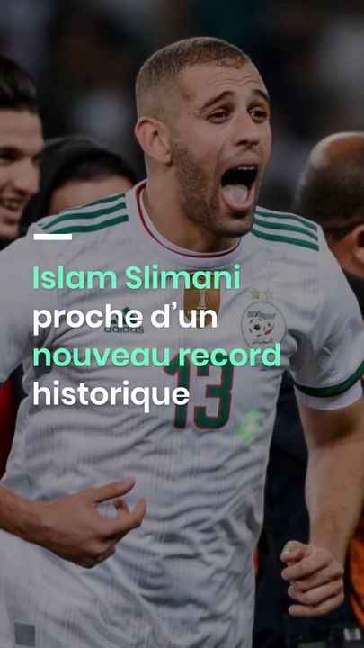 Islam Slimani proche d’un nouveau record historique