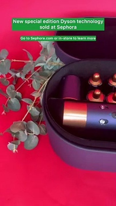 #ad Let’s do a holiday look using Dyson's new special edition AirwrapTM Styler. The Airwrap is the perfect gift ✨ Get it now @sephora #dysonhair