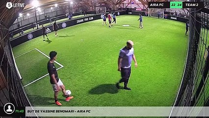 But de Yassine Benomari - AIRA FC