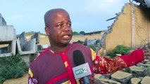 Une pluie torrentielle a emporté un pan de la clôture du lycée moderne jeunes filles de Bouaké, communément appelé Grand Bayou