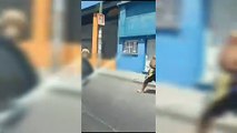 Un hombre desnudo apareció corriendo en el centro de Salta (1)