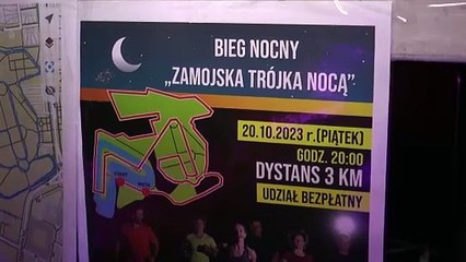 Bieg "Zamojska Trójka Nocą"