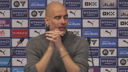 Guardiola on City's 2-1 win over Brighton and pays tribute to Sir Bobby Charlton