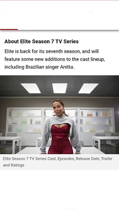 Elite series season 7 official trailer 2023