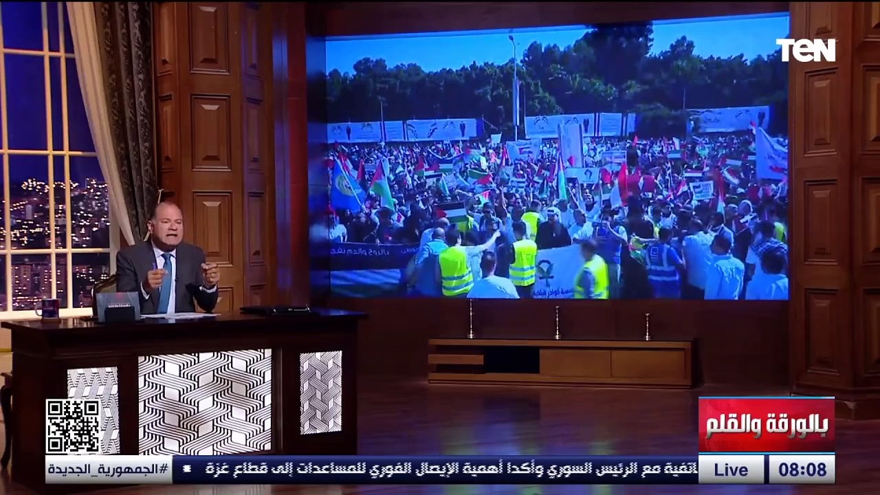 لا لتصفية القضية الفلسطينية ولا للتهجير لسيناء.. الديهي يكشف الخلاصة في التظاهرات الشعبية للمصريين