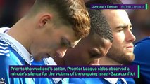 Premier League sides observe a minute's silence for Israel-Gaza conflict