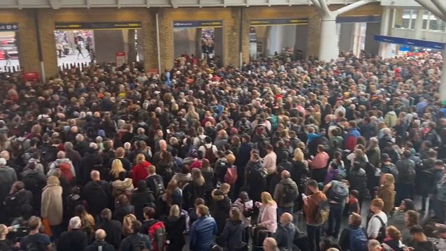 Travellers stranded in King’s Cross as station forced to close amid Storm Babet disruption