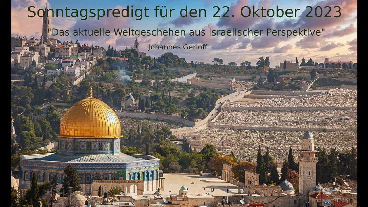 Sonntagspredigt für den 22. Oktober 2023