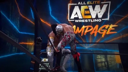 MISTICO del CMLL contra Rocky Romero por la Corona Libra Por Libra de Mexico 10/20/23, AEW Rampage Highlights