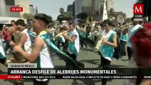 Inicia el desfile de alebrijes monumentales en Paseo de la Reforma, CdMx