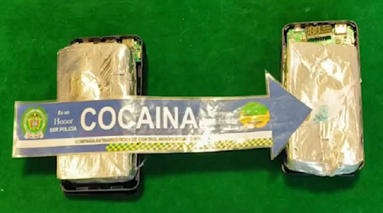 Operativo en El Dorado: delincuentes están traficando cocaína en baterías portátiles para celulares